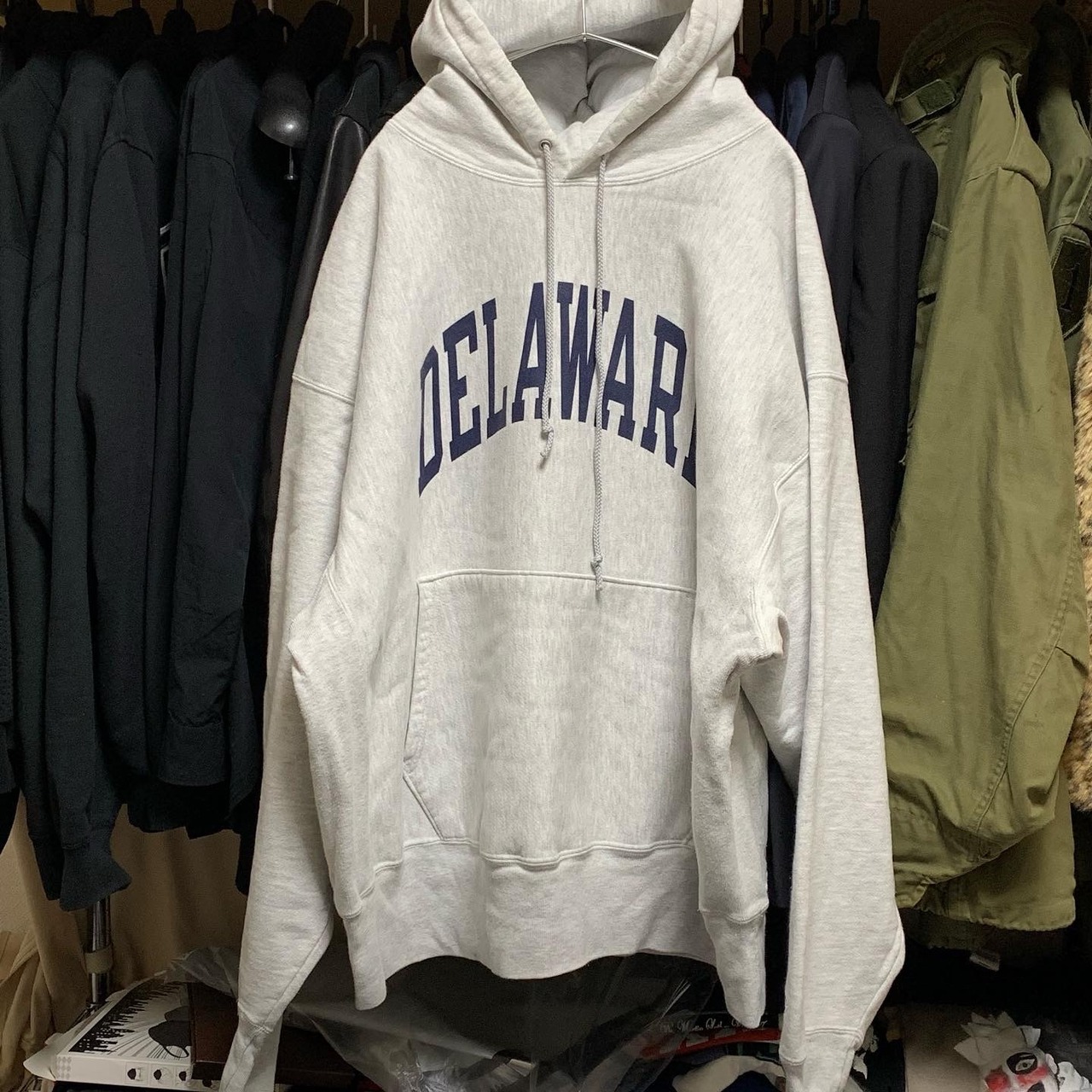 メキシコ製 チャンピオン リバースウィーブ DELAWARE スウェット  