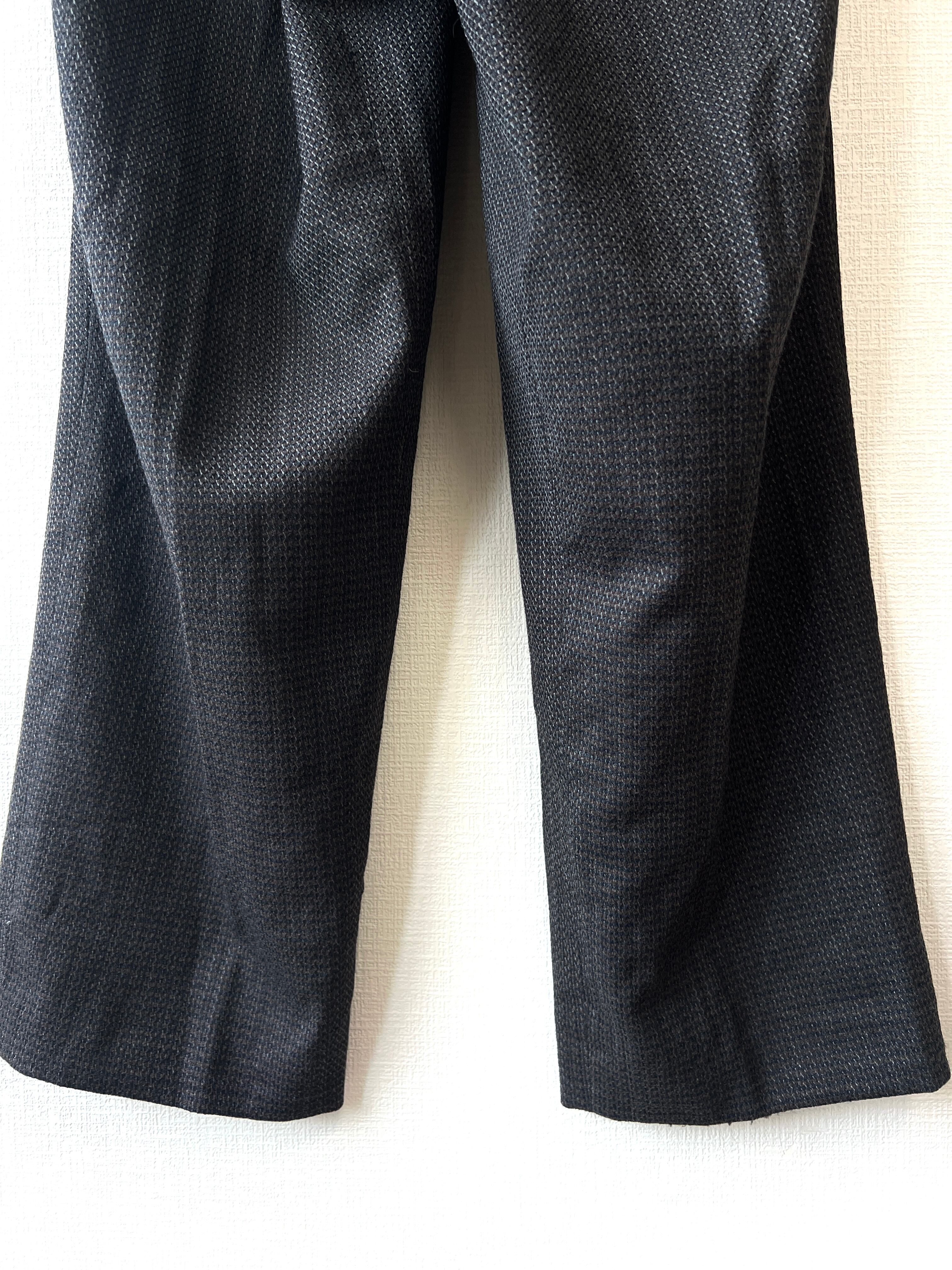 2006AW Chloe by Phoebe Philo 3 Pleated Wide Slacks | MIKOTONORI.