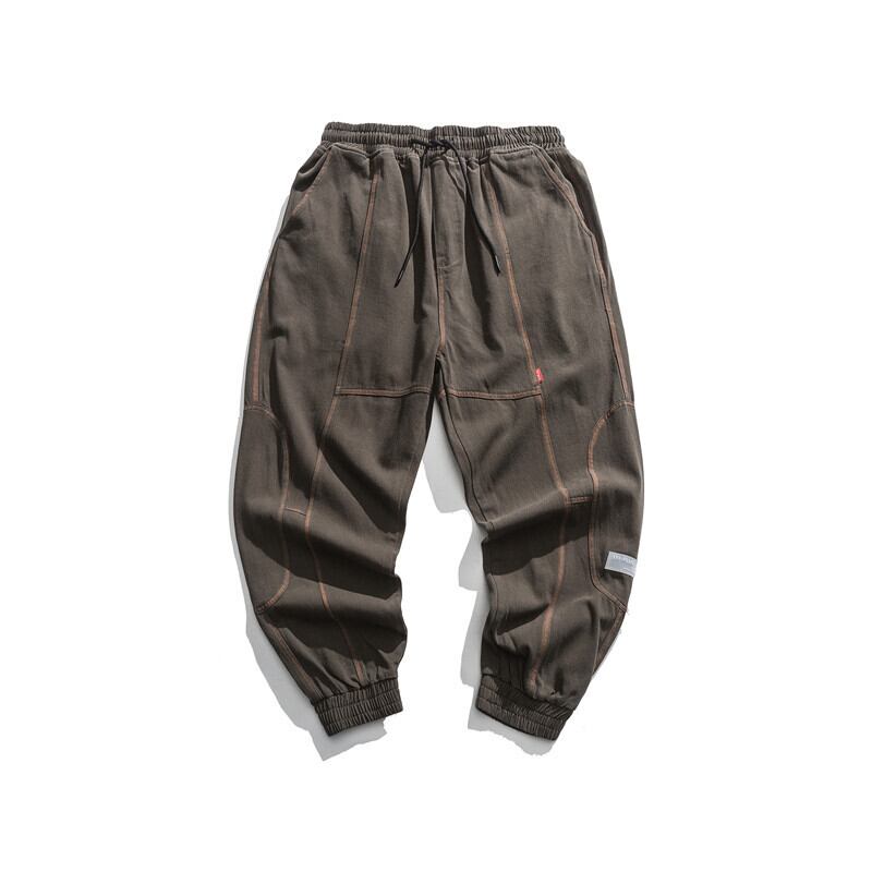 【新作】【送料無料】 Road、Vintage、Autumn、Solid Color Pants、Street Trend、Loose Sports Pants、ese Retro Pants、Men-Alibaba レトロ ストリート オータム 秋物 ソリッドカラー ビンテージ hip6-161194070544469