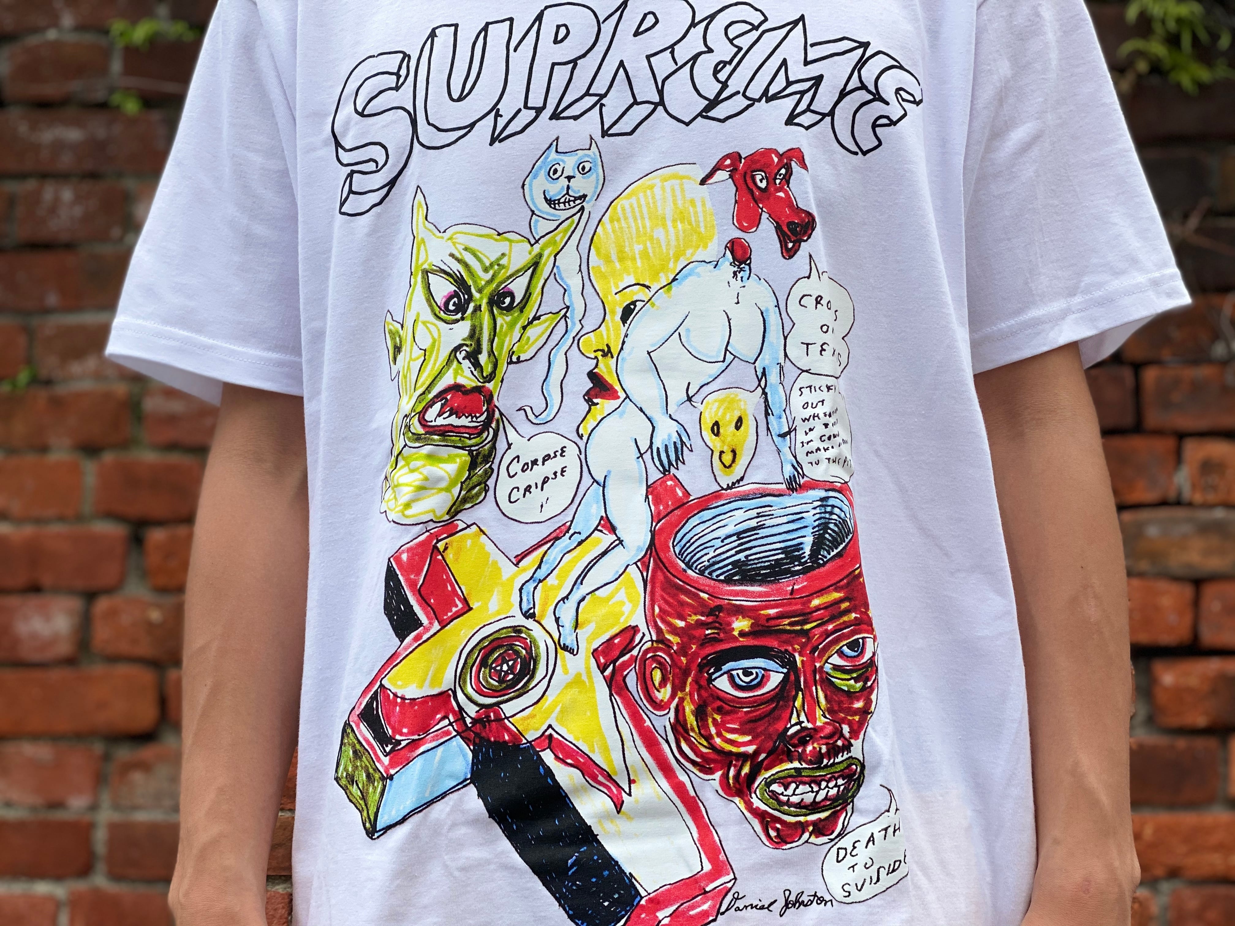 シュプリーム　 Daniel Johnston  Tee