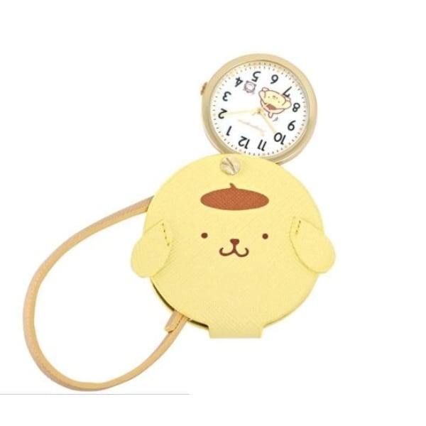 Field work フィールドワーク サンリオ フェイスダイカットウォッチ ポムポムプリン イエロー キャラクター時計 SNR004-5