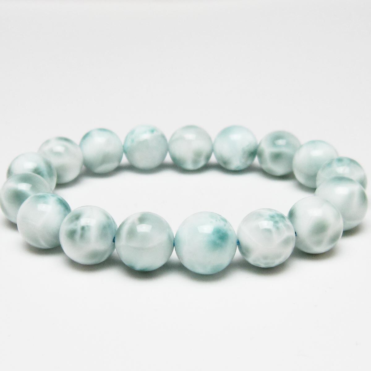 ラリマー ブレスレット 12mm 一点物 111-56513