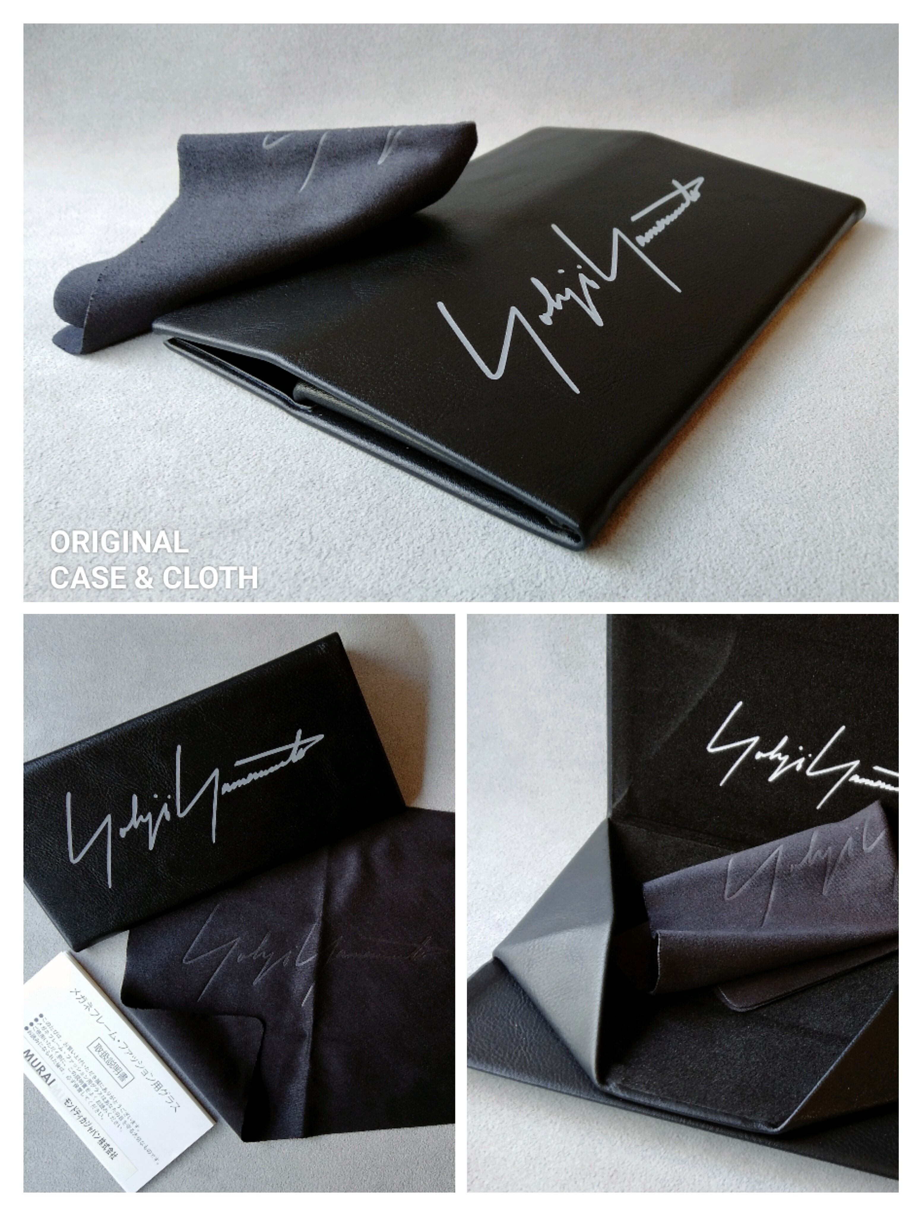 YOHJI YAMAMOTO (ヨウジヤマモト) EYEWEAR『19-0085/1.CLEAR BLACK