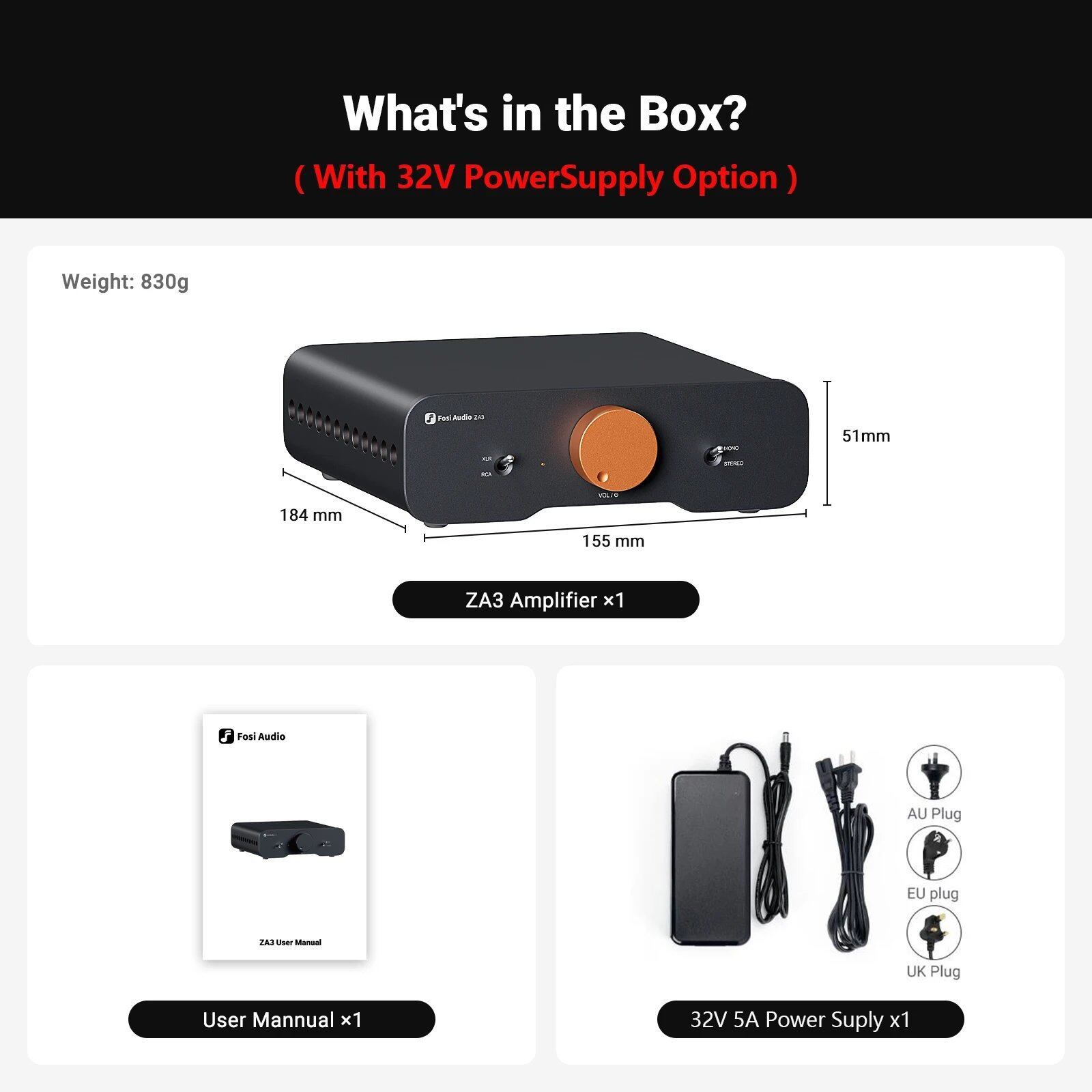 Fosi Audio ステレオパワーアンプ:TPA3255クラスD HiFiアンプ Fosi Audio ステレオパワーアンプ:TPA3255クラスD HiFiアンプ