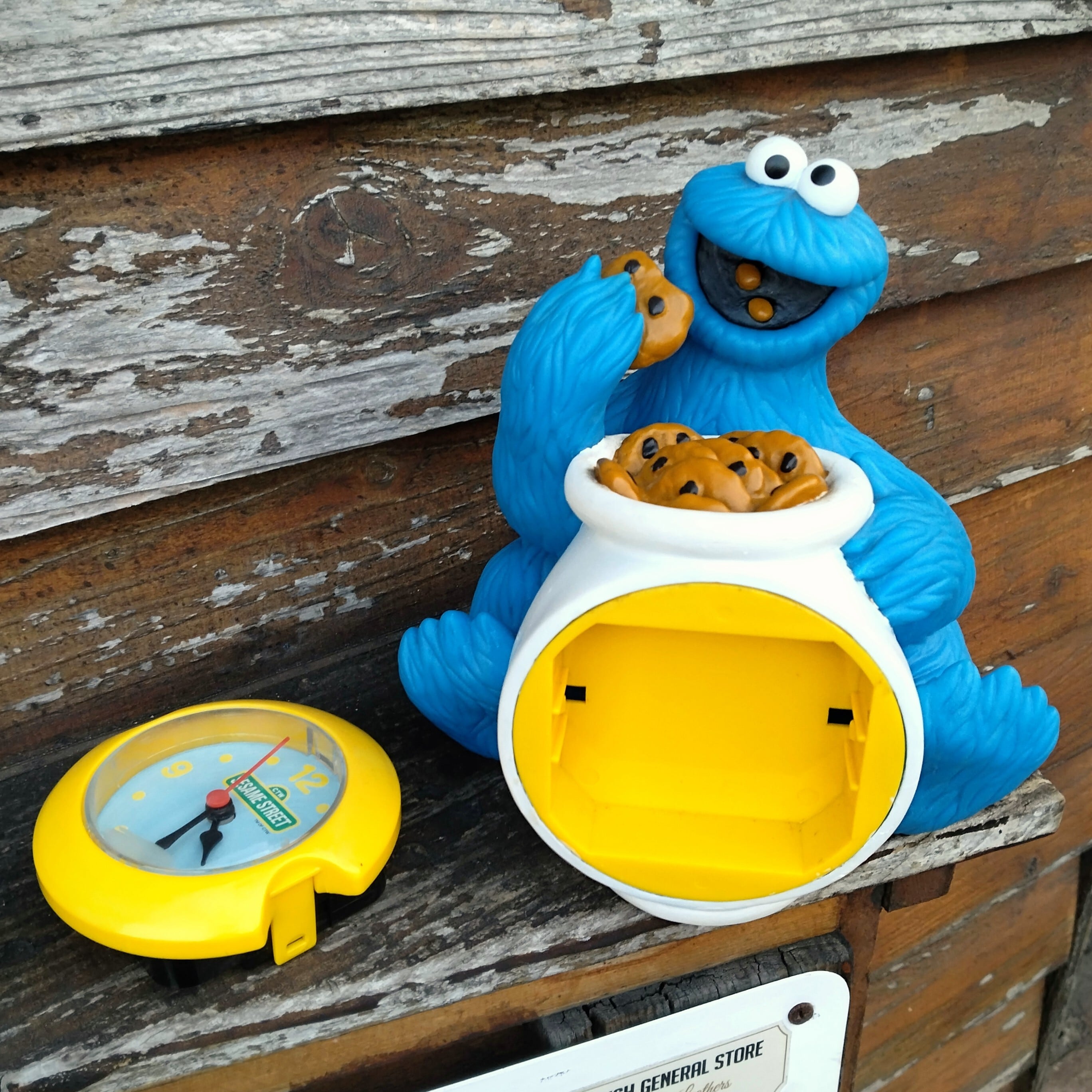 Cookie Monster Clock / 5500yen / クッキーモンスター / 置き時計