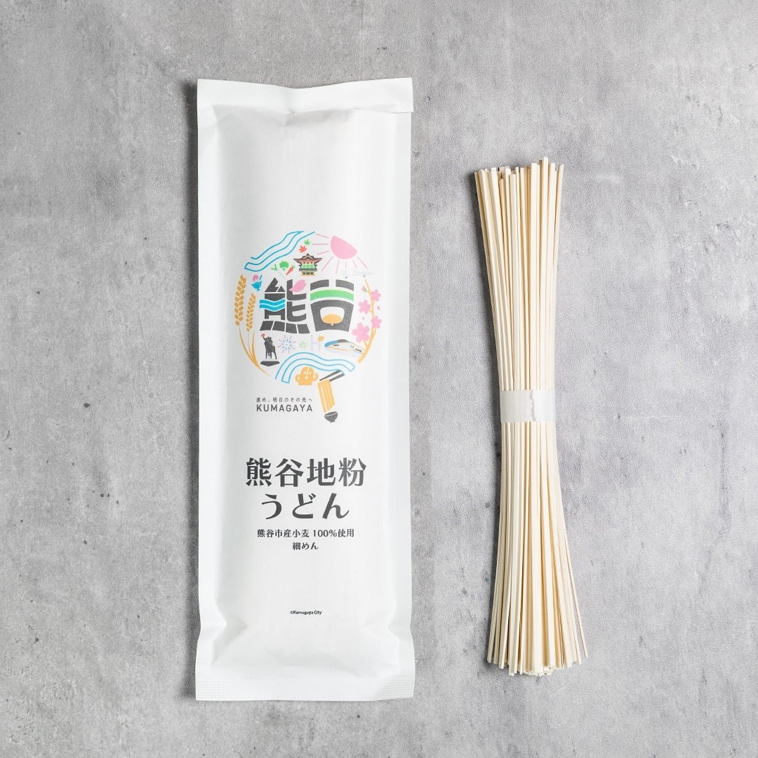 熊谷地粉うどん【細めん】