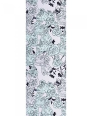【受注商品】Rumi Rockきもの「チューリップと小鳥」ミント　[A706]
