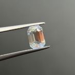 アンデシンラブラドライト  エメラルドカット　7.6x5.3mm,  1.42ct