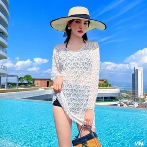 女性用長袖ビキニ,セクシーなレース水着,韓国スタイルのビキニ,独立したトップとボトム,サーマルスプリング,フェアリーウェア,新しいビキニ,2024 韓国系水着 セパレート水着 ワンピース水着 T240626155902_03