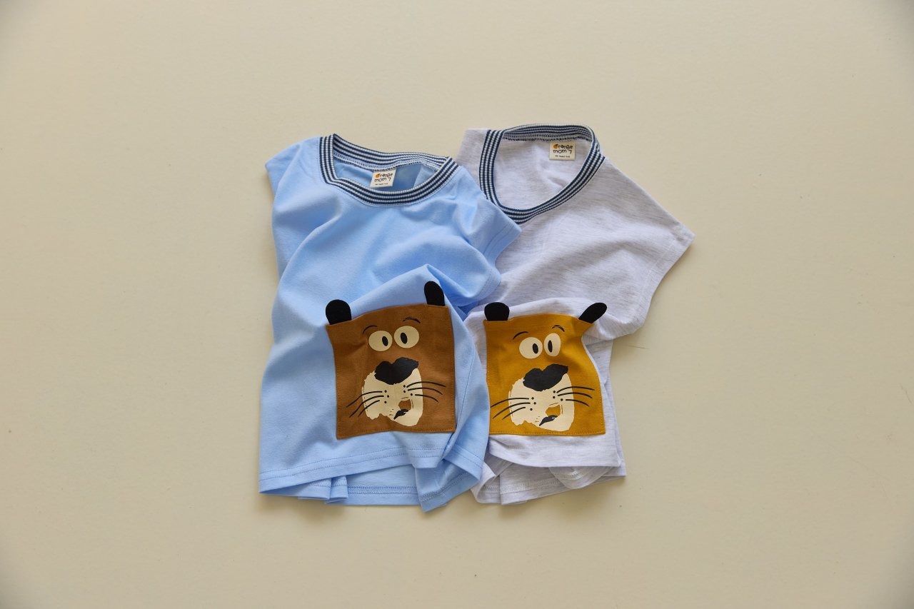 [Orangemom] Pocket Doggy Shirt / [오렌지맘] 주머니강아지티셔츠