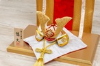ミニチュアセット　3-382　金色悠久兜　几帳付 thumbnail 6