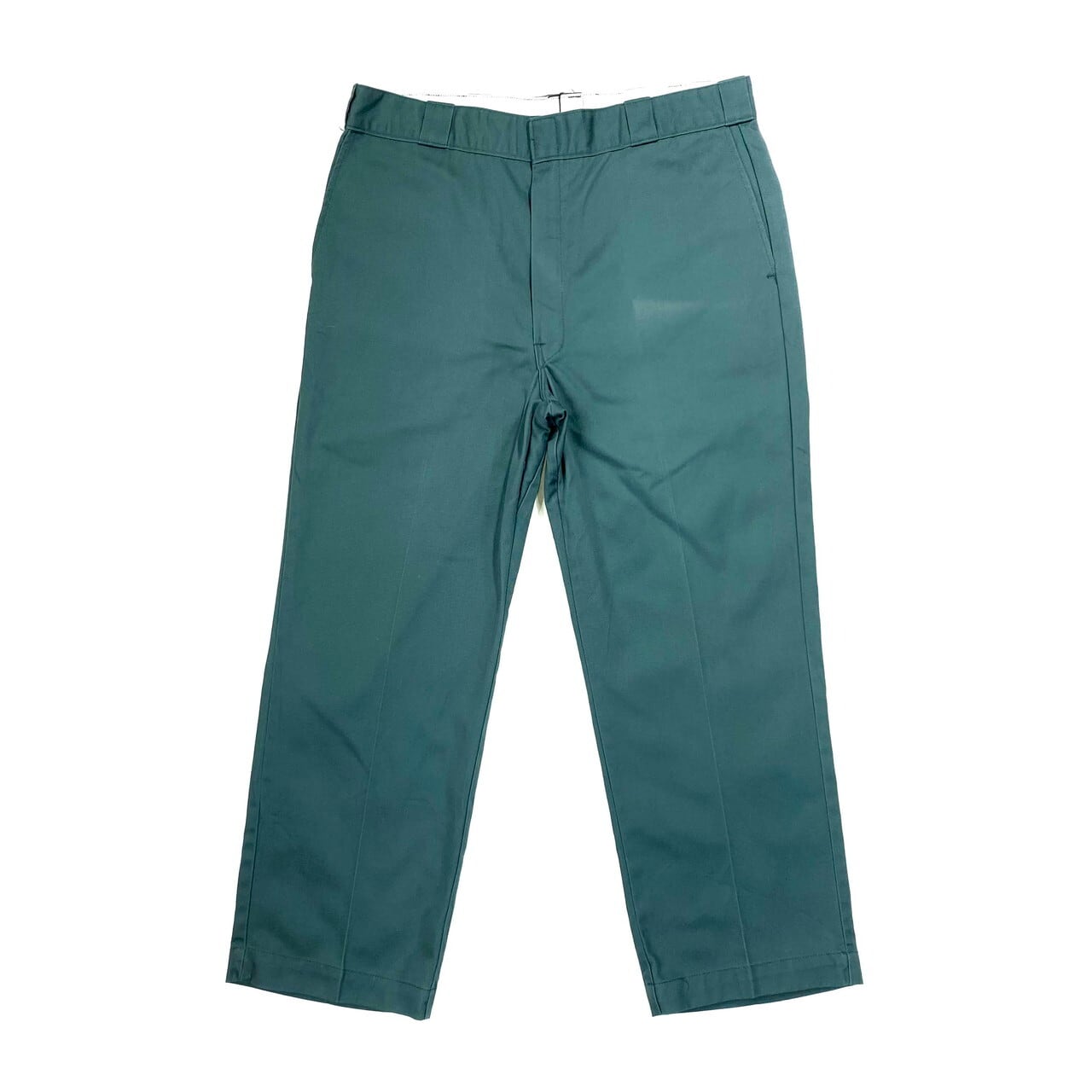 USA製 Dickies ディッキーズ ワークパンツ メンズW38 古着 グリーン色