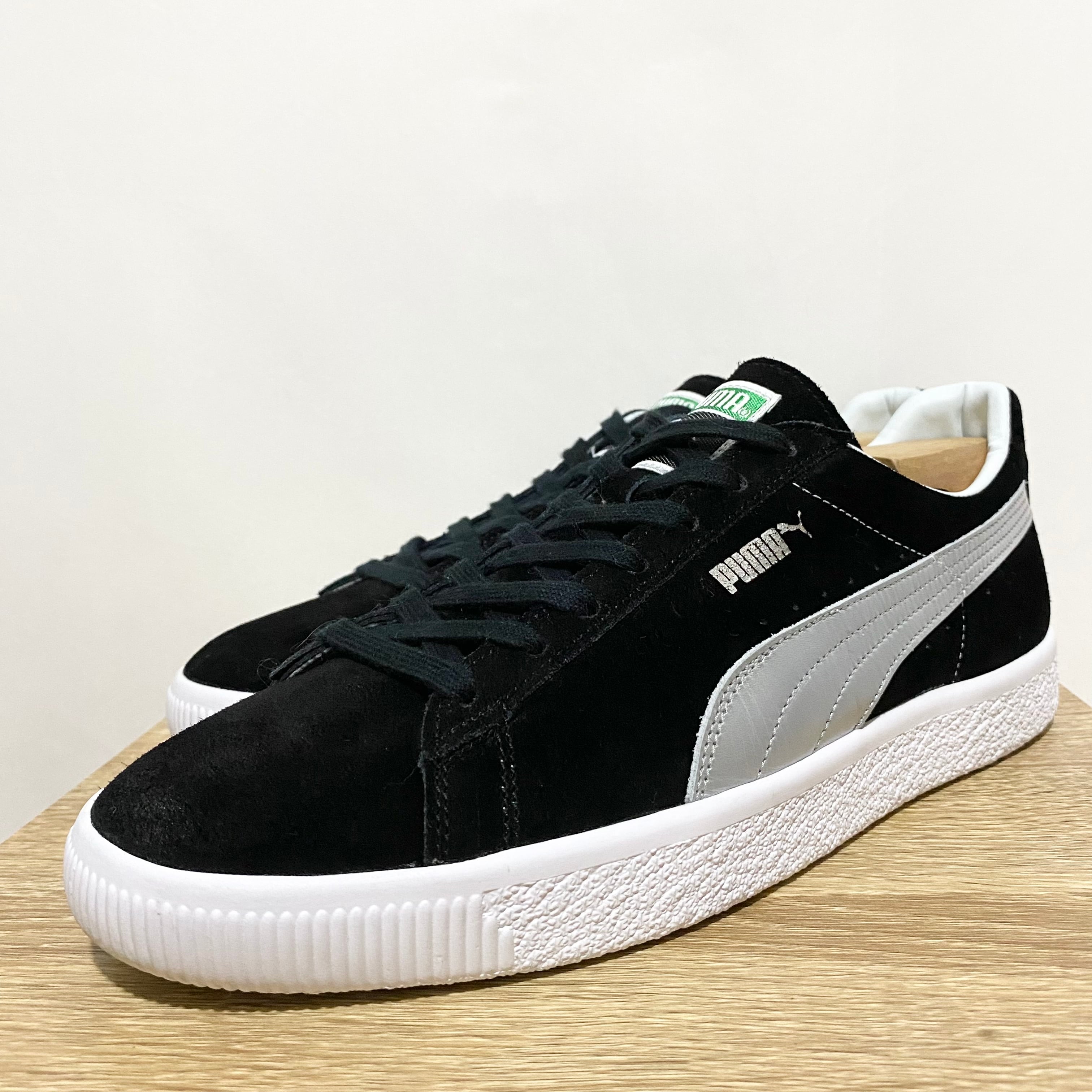 Puma Suede VTG MIJ Black Silver | IDLS Online