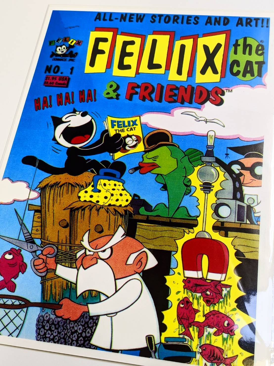 ★ちょうどいいB4ポスター【FELIX THE CAT （フィリックス・ザ・キャット）】〚アメリカン雑貨 アメトイ〛