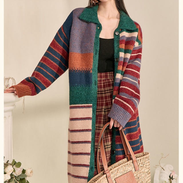 Earth Harmony Longline Knit　S0131