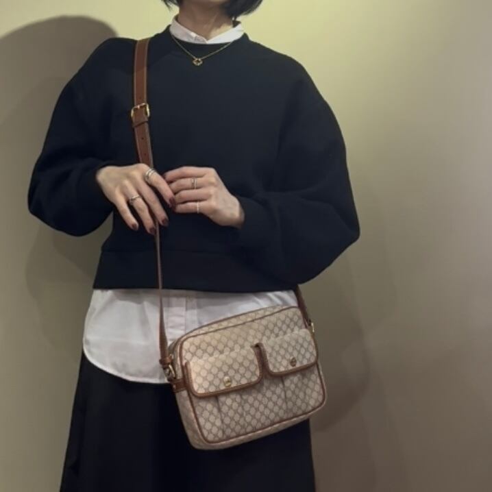 SALE【CELINE】2178 セリーヌ BAG ダブルフラップマカダム柄