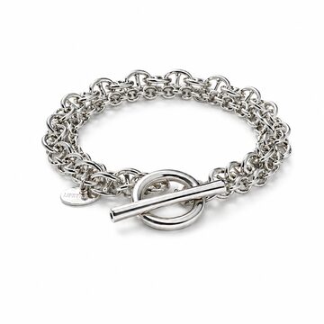 FLAT LINK CHAIN MANTEL BRACELET -SILVER925- マンテルブレスレット