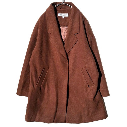 [NINE WEST] Vintage Big Silhouette Wool Coat [1990s-] Vintage Wool Coat