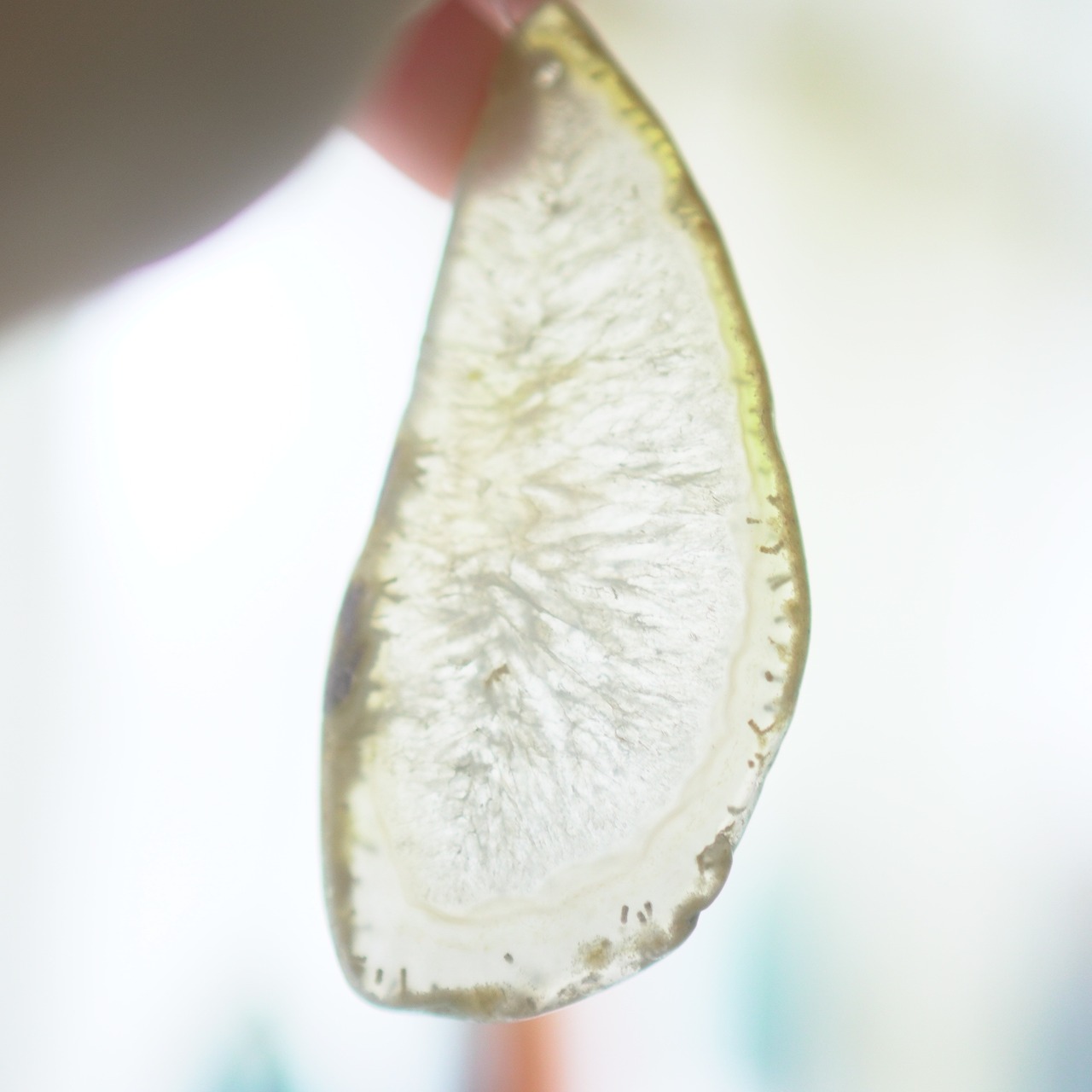 Sunny Beach 06 - アゲートヒーリングチャイム / Agate Sun Catcher Wind Chime 542