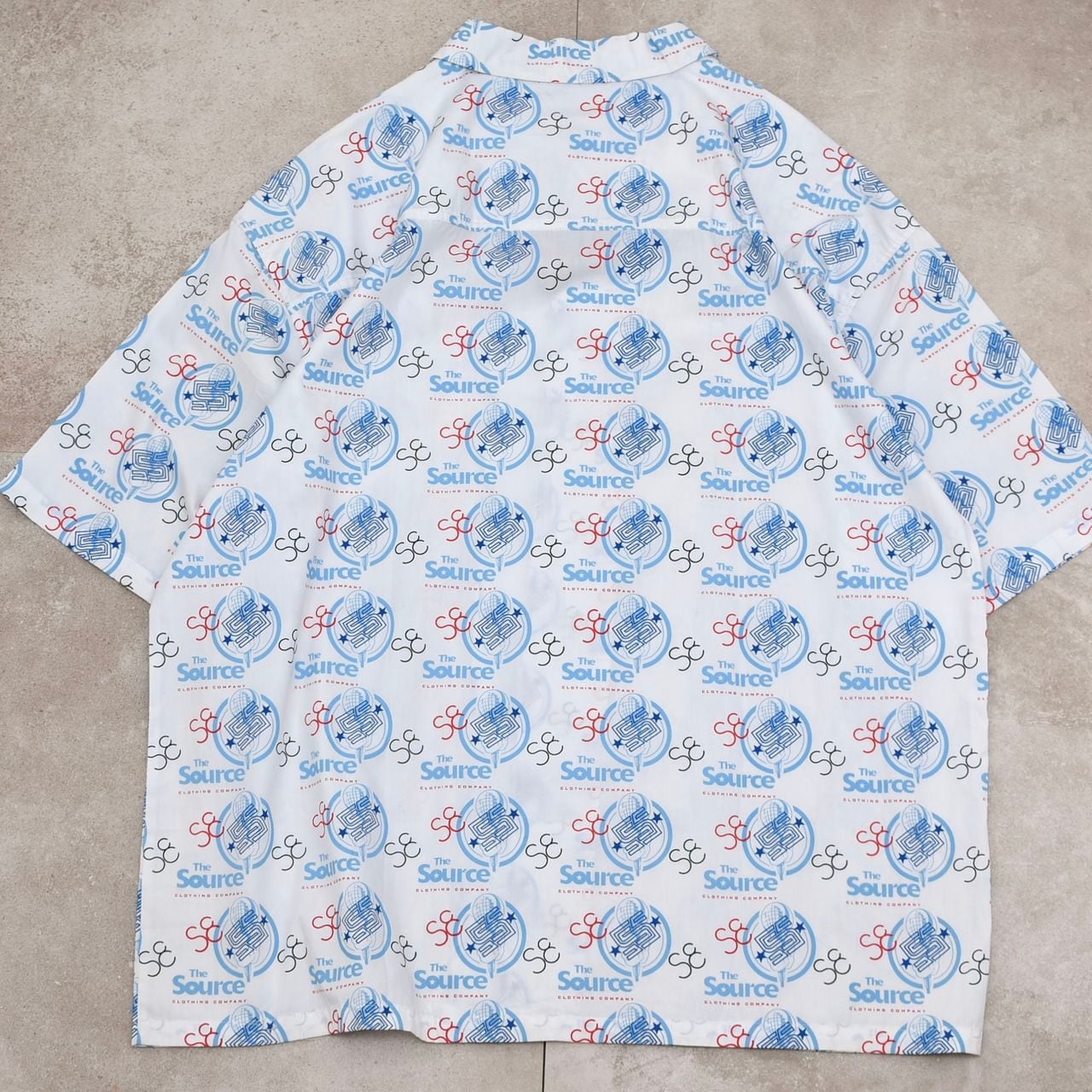 90s usa street THE SOURCE 総柄シャツ XLサイズ 90s usa street THE SOURCE 総柄シャツ XLサイズ