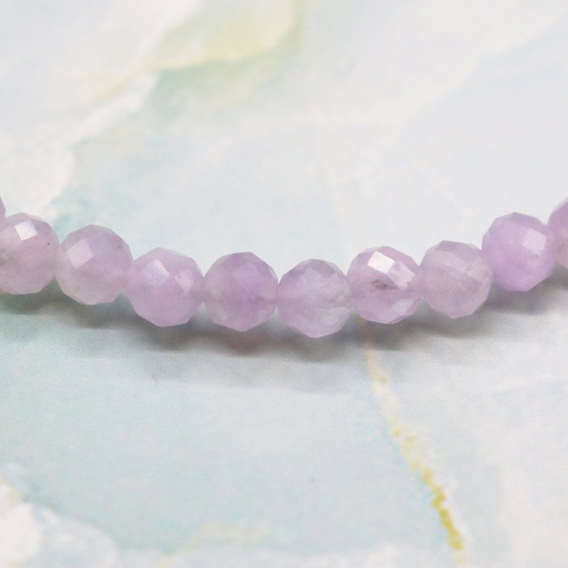 【Green Light Sunshine】水紋天珠×ペリドット×ラベンダーアメシスト×マザーオブパール ブレスレット