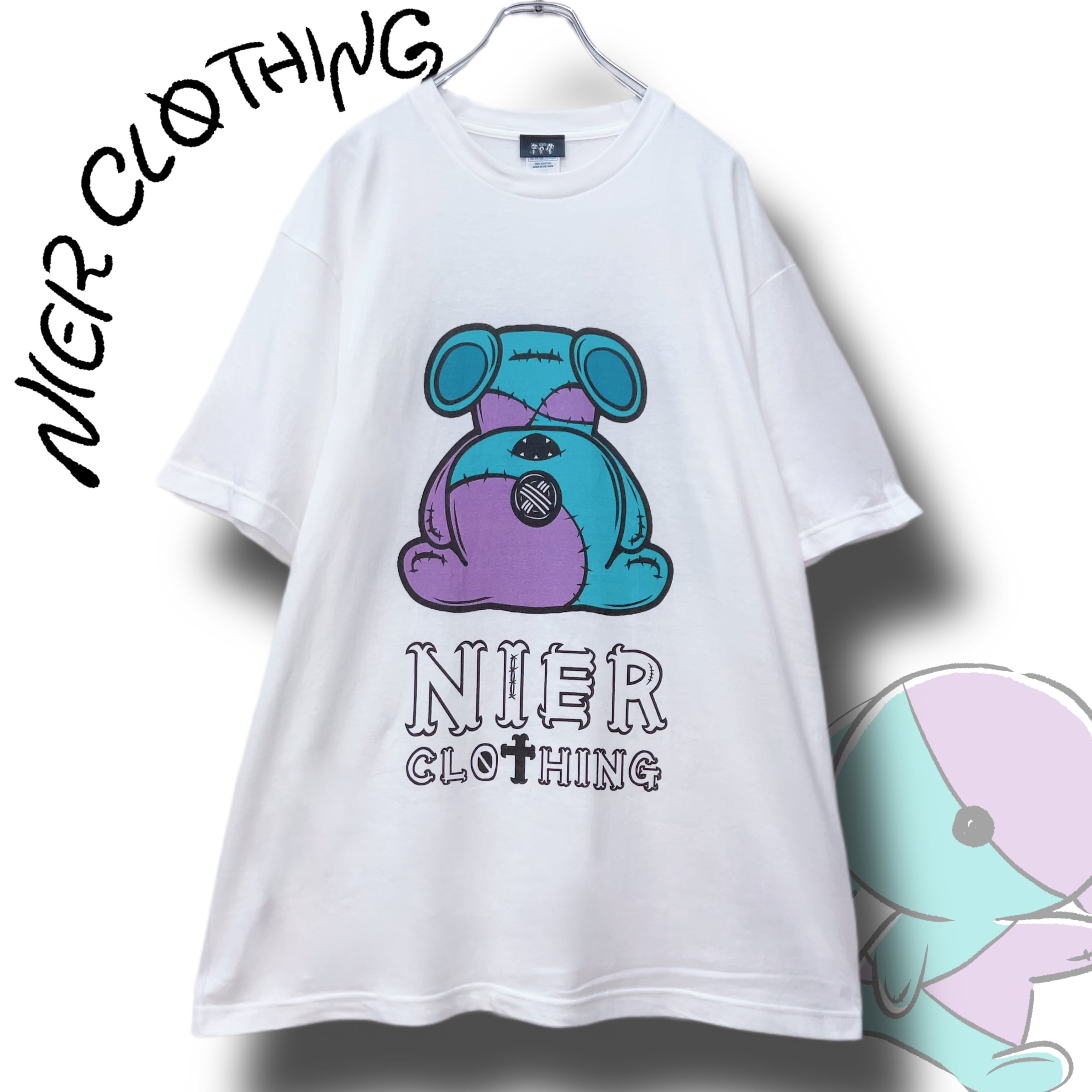 LONG LENGTH COTTON CUTSEW 【逆さONE君】 | NIER CLOTHING powered by BASE