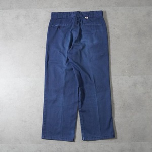 80s Dickies 874 work pants "made in USA" navy [W31L25.5相当] 古着