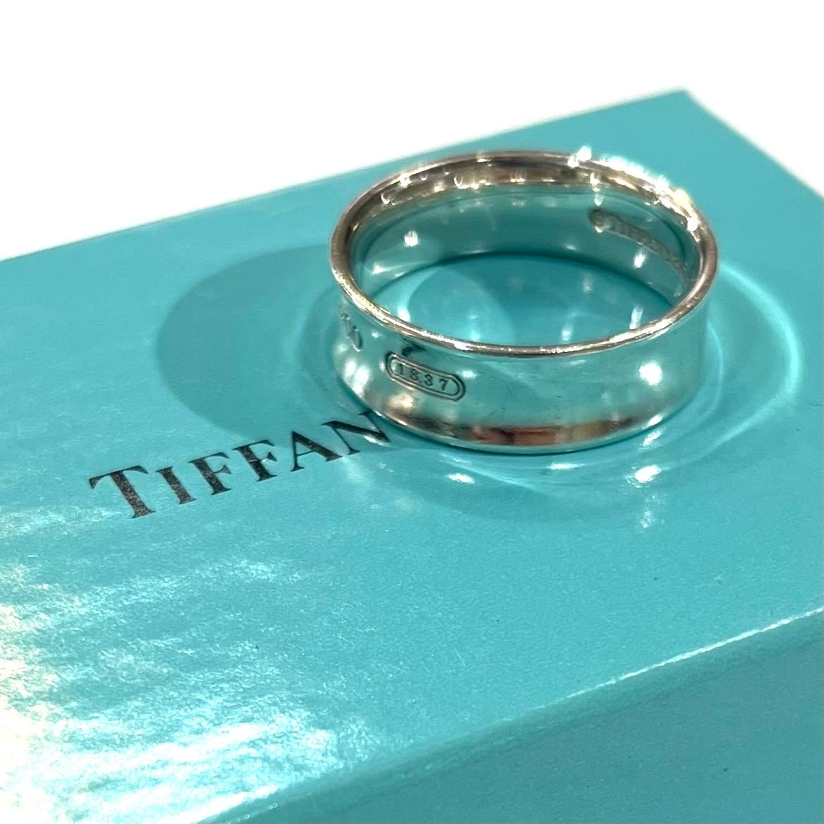 TIFFANY&CO】 【20.5号 】2611 T&CO 幅広ナローシルバー925
