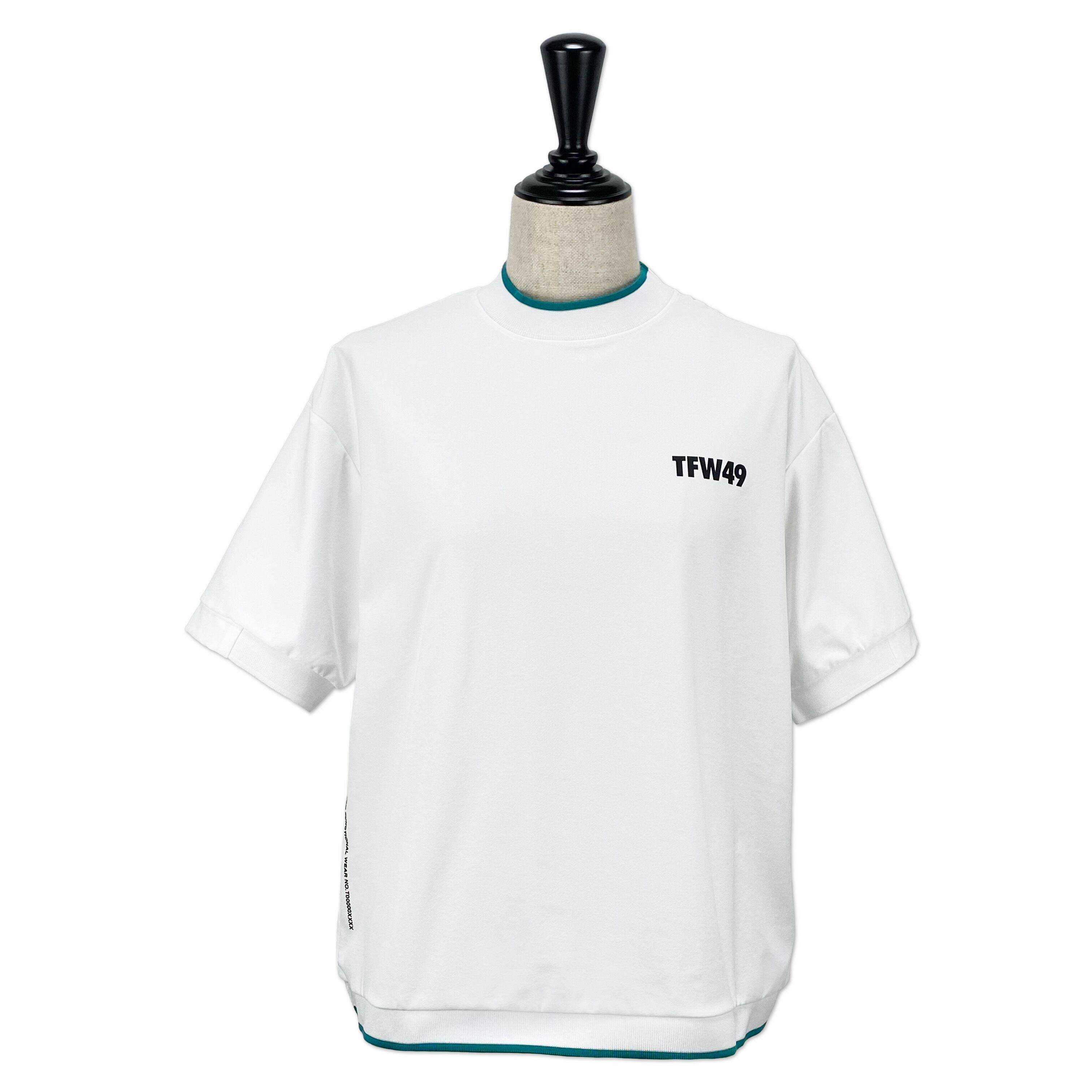 レディースウェア TFW49 RELAX HALF MOCKNECK WOMEN'S L TFW49】《WOMEN'S》RELAX HALF MOCKNECK (WHITE) | Sandy GOLF