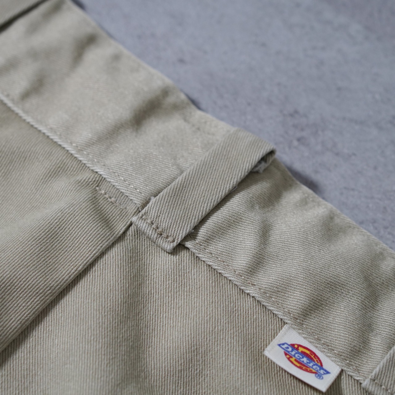 80s Dickies 874 work pants "made in USA" beige [W31L31相当] 古着 - 13