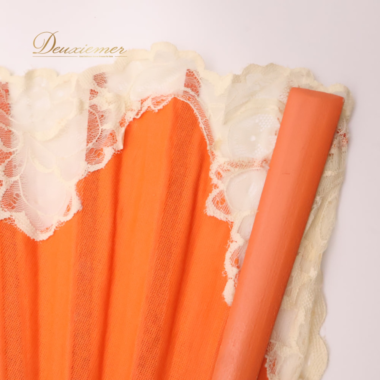 フラメンコ 小物 Abanico Español 33cm アバニコ オレンジ系 ホワイト系 レース 扇子 せんす 白 柄 模様 小道具 ダンス小物 華やか 練習 レッスン 舞台 発表会 イベント ダンス ステージ フラメンコ小物 明るい 鮮やか おしゃれ