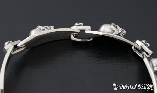 THIRTEENDESIGNS サーティーンデザインズ KB-CF1 SKULL ON COFFIN