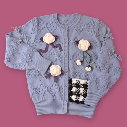 HOLY ROSE knit cardigan