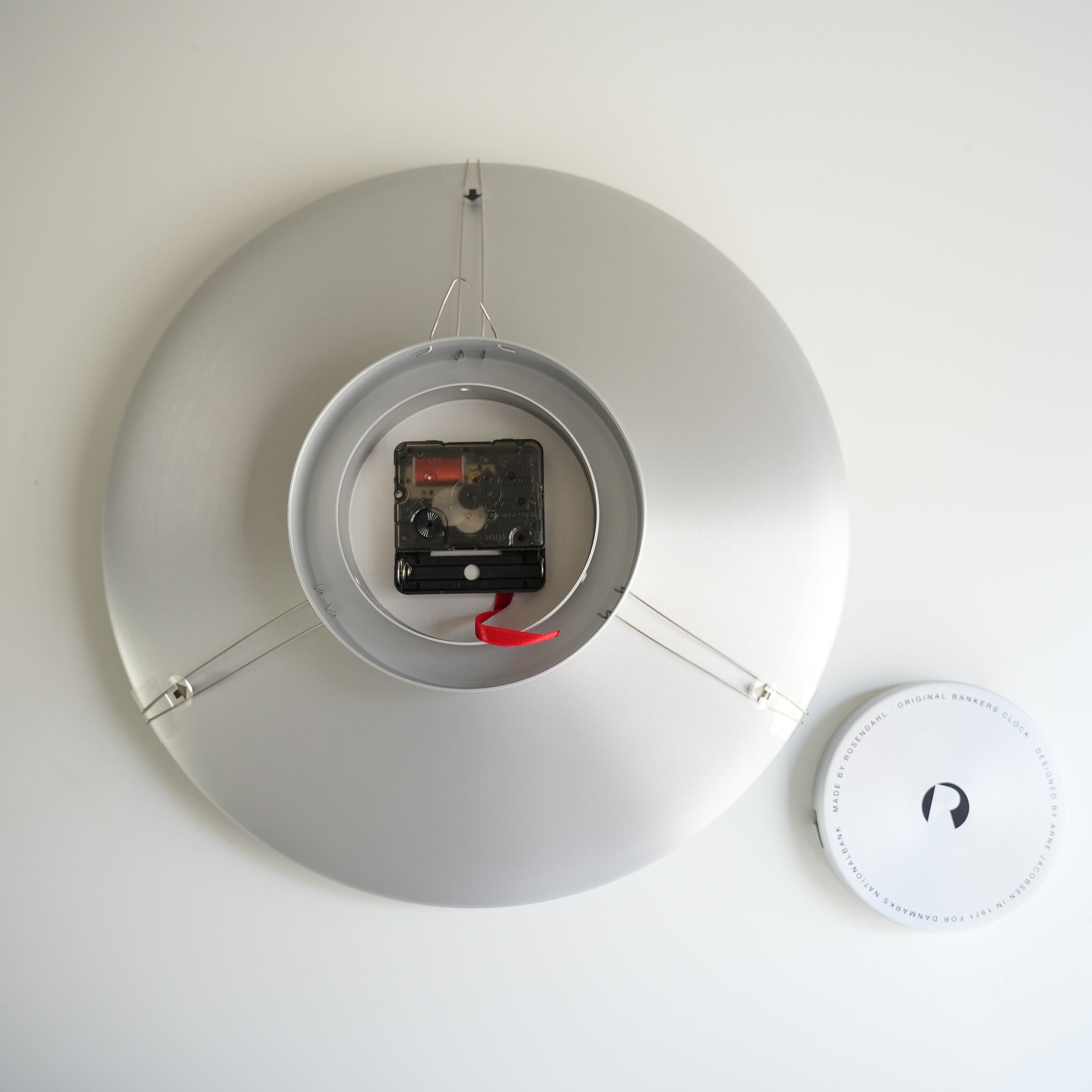 ARNE JACOBSEN Wall Clock Bankers 290mm | LAND Lifestyle Shop 