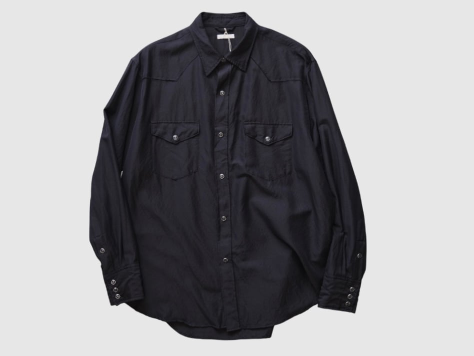 ジャケット・アウター ULTERIOR MELANGE CHAIN TWILL DB JKT ULTERIOR” MELANGE CHAIN TWILL DB JKT NAVY” | Lapel online store