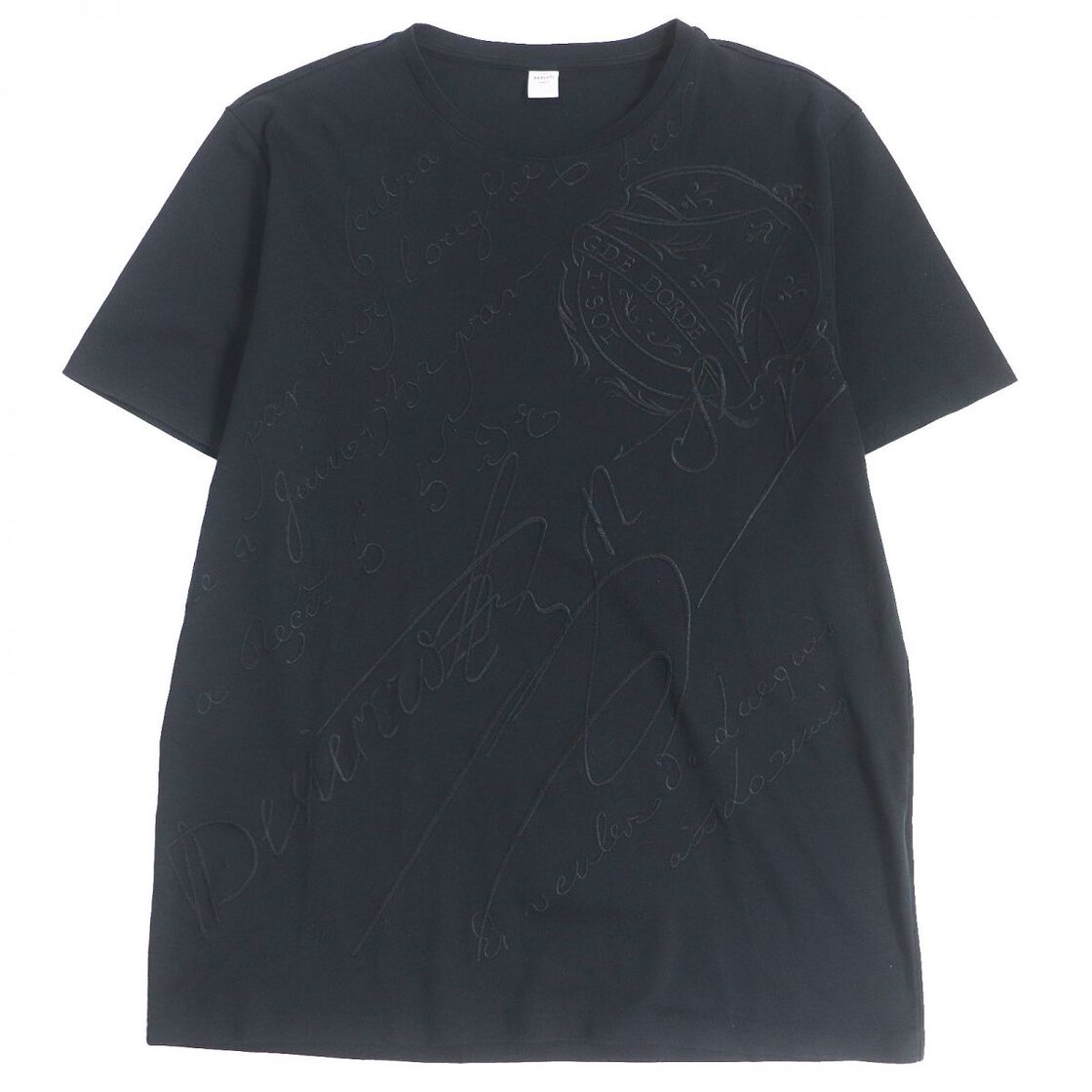 美品□BERLUTI/ベルルッティ カリグラフィ スクリット ロゴ エンブロイ 