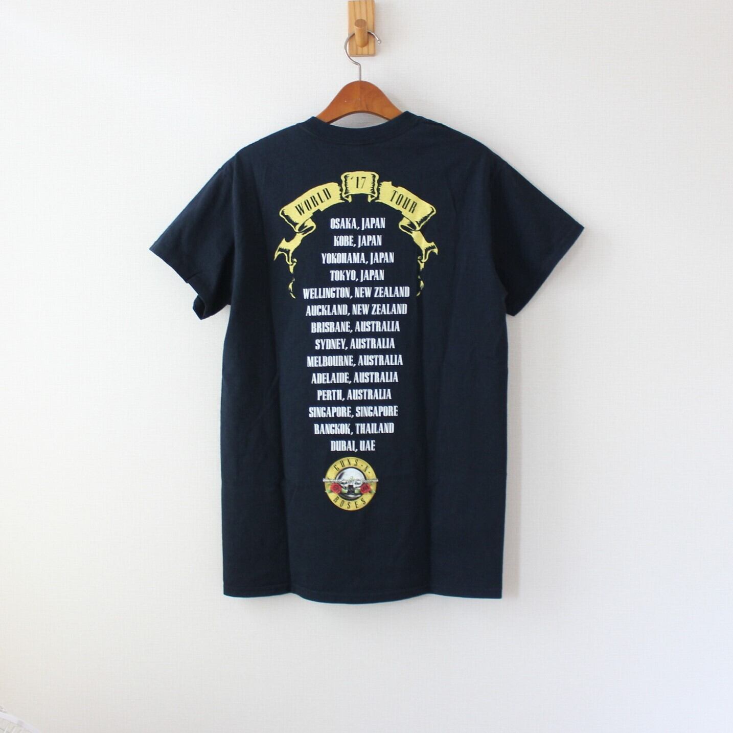 GUNS N' ROSES ガンズアンドローゼズ Tシャツ 2017年ツアーもの GUNS N' ROSES ガンズアンドローゼズ Tシャツ 2017年ツアーもの