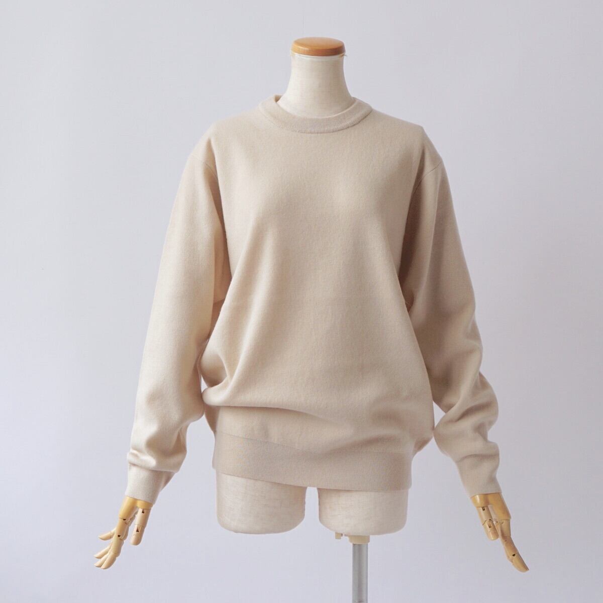 batoner カシミヤ ニット 定番ニットを最高の素材で。【BATONERバ