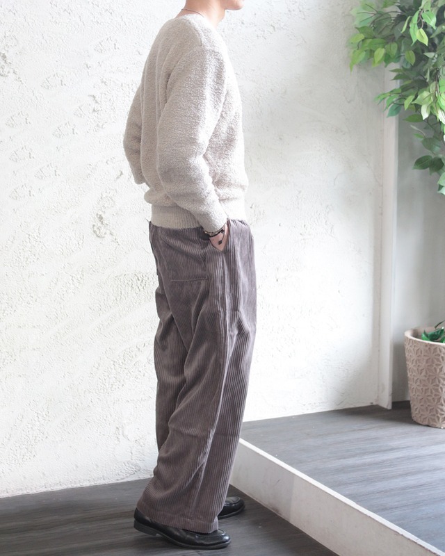 【n'OrLABEL】コーデュロイ ワイドパンツ　(251100)