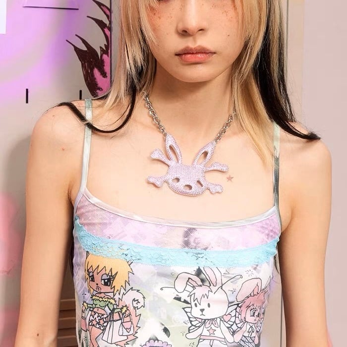 CFIERCE] Rabbit Skull Necklace | BYORI