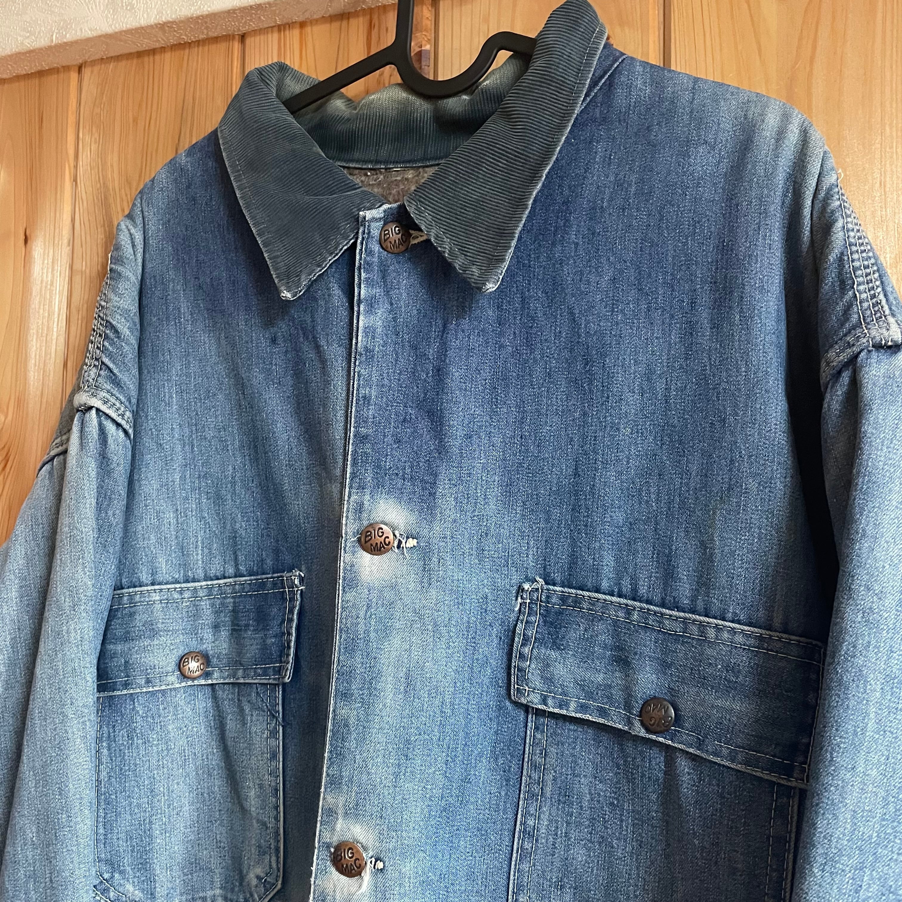 70s BIGMAC Denim Coverall vintage ビックマック デニム カバーオール