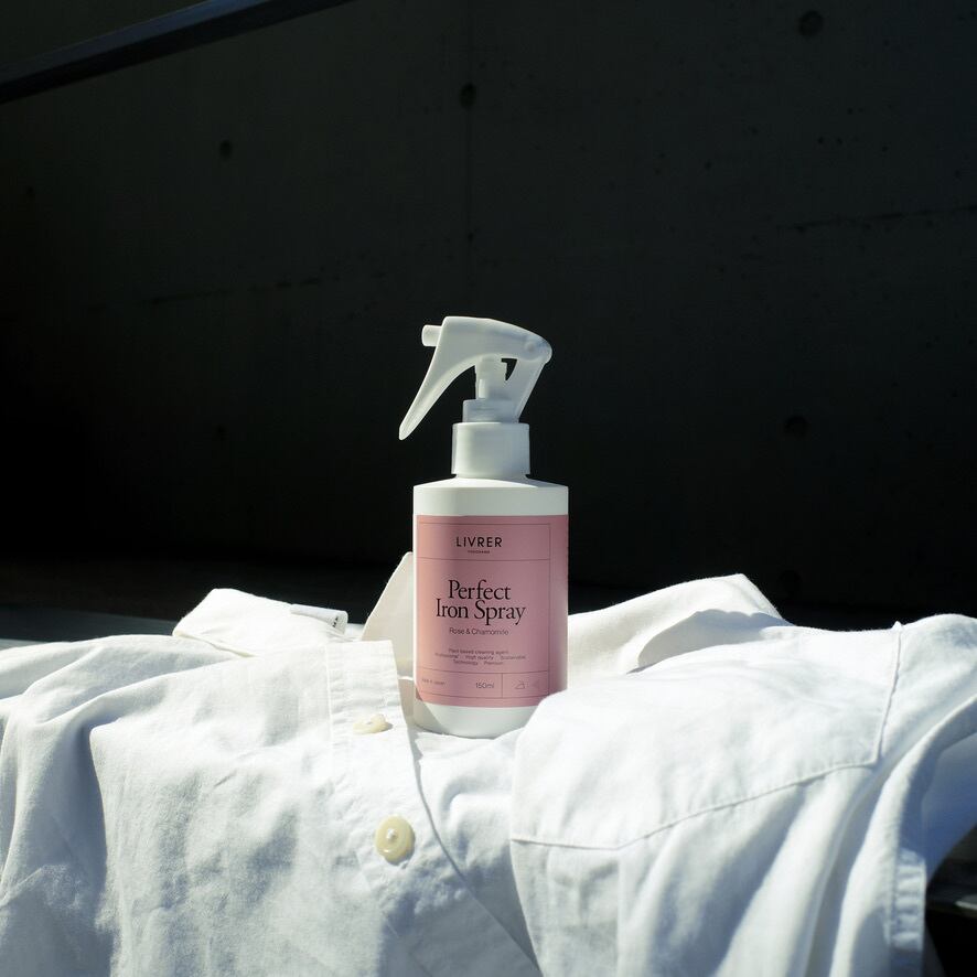 150ml アイロンスプレー ローズ カモミール Iron Spray 洗濯糊 せんたくのり 配合 洗濯ブラザーズ 公式オンラインショップ