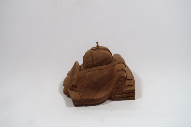 The Gentle Blessing ― An Original Pair of Wooden Hina Dolls by Nozomu Mori
