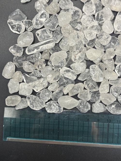 ぷっくりうるうる水晶　さざれ石　100g   ブラジル産・画像6