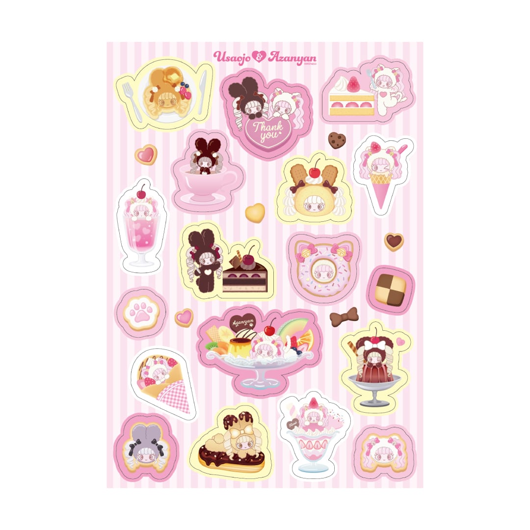 にゃあちゃん様ステッカーʕ•ᴥ•ʔ抱きクマシリーズ⭐️バラ売りのみ⭐️SALE❣️ うさあにゃ 公式SHOP