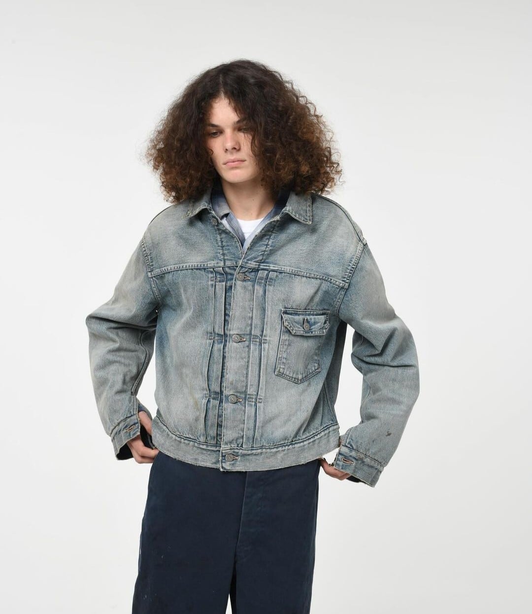 BOWWOW BLANKET LINED DENIM JK AGING | BOW & ARROW WEB STORE
