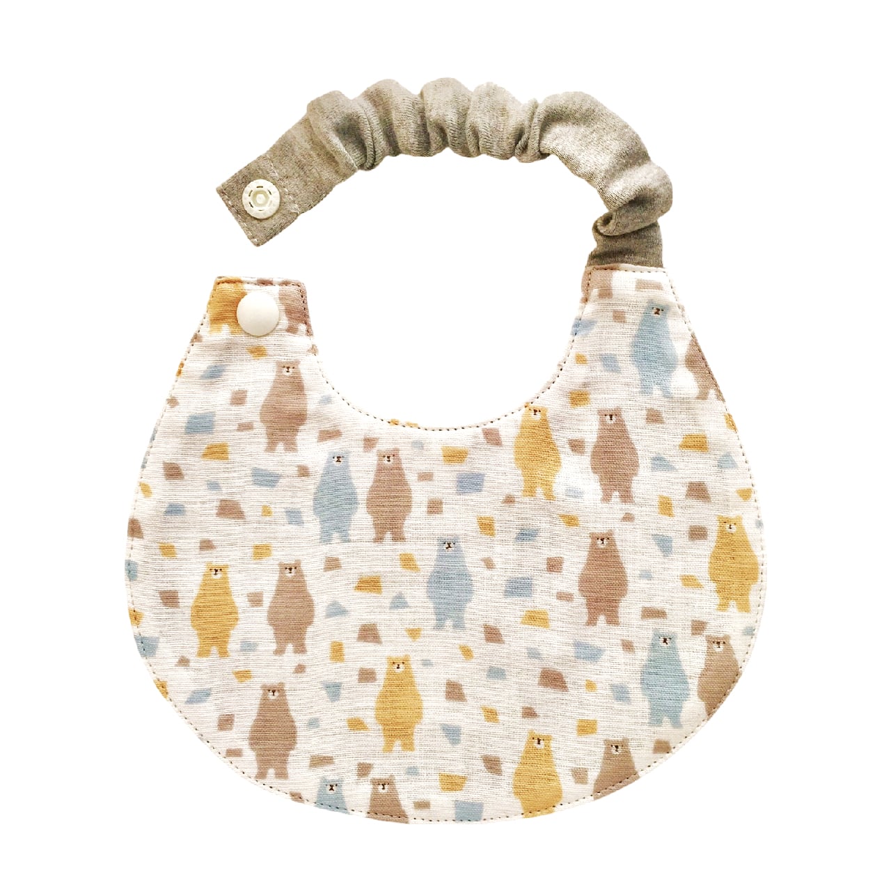 ひもギャザースタイ（型紙と作り方のセット） BAｰACｰ1808 | 子ども服の