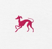 Ruby iggy 刺繍 ユニセックス長袖Tシャツ A0050