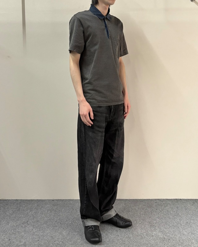 【GIVENCHY】all-over pattern polo shirt