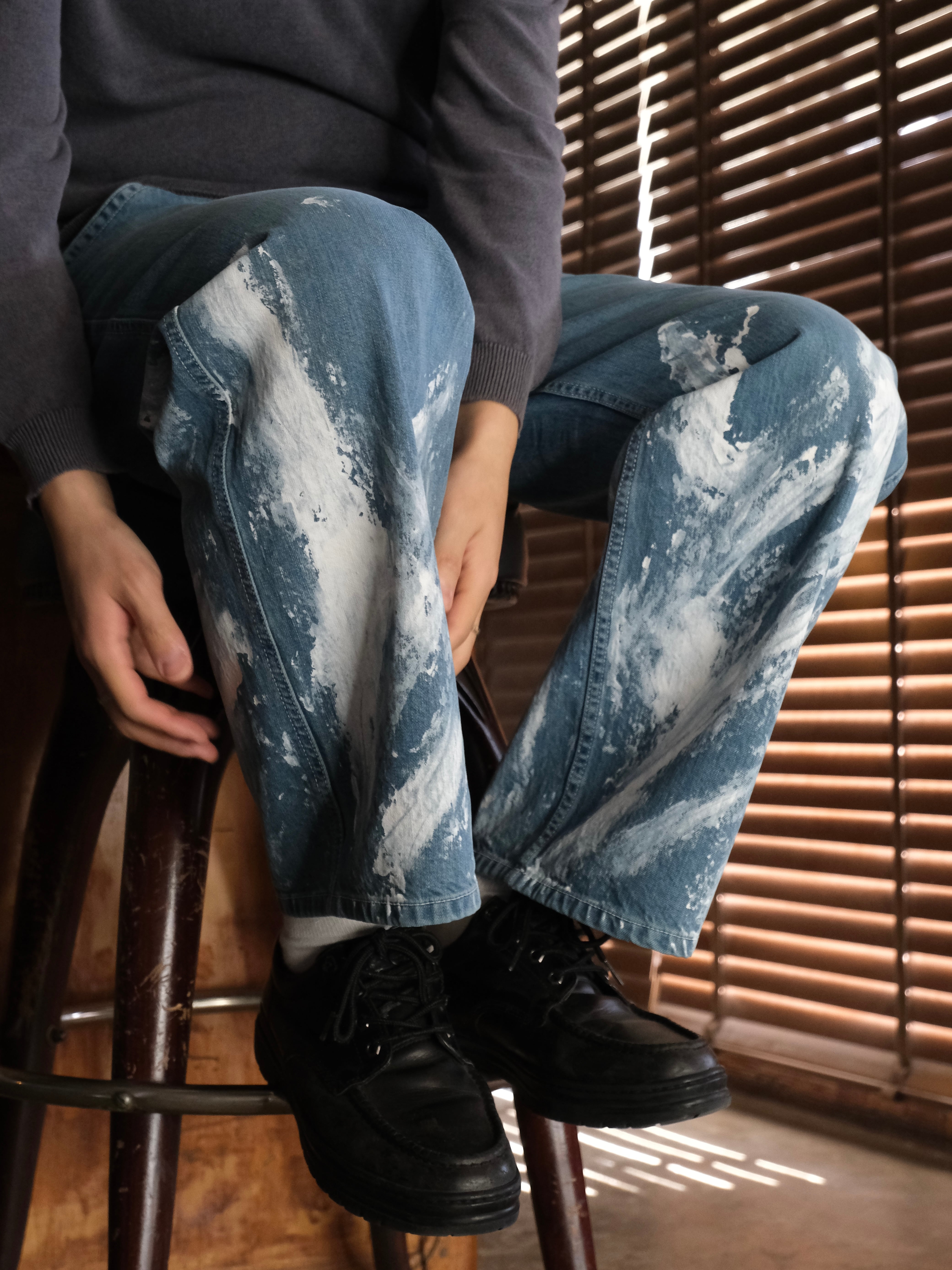 ENCOMING】 PAINTER DENIM TROUSER | THE OUR